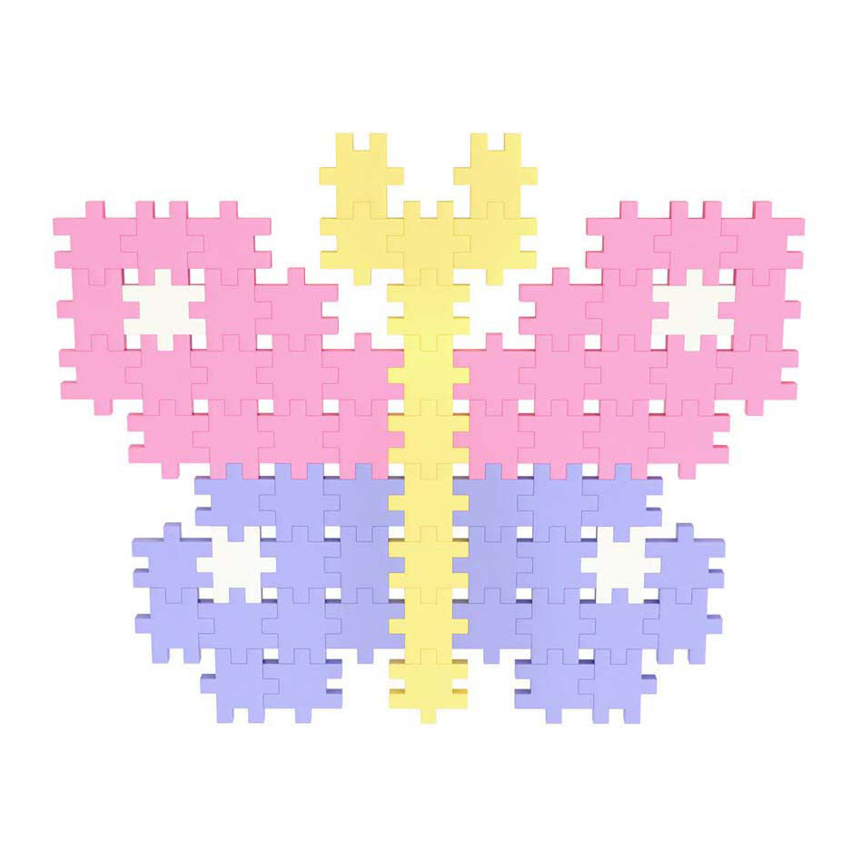Meli minis pastel bouwblokken, 400dlg.