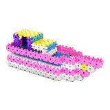 Meli basic roze bouwblokken, 1000dlg.