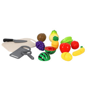 Snij fruit met snijbord