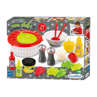 Ecoiffier salade box met ingredienten 21-delig