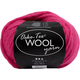 Creativ company wolgaren, l: 50 m, roze, 50 gr 1 bol