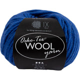 Creativ company wolgaren, l: 50 m, blauw, 50 gr 1 bol
