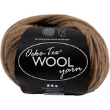 Creativ company wolgaren, l: 50 m, lichtbruin, 50 gr 1 bol