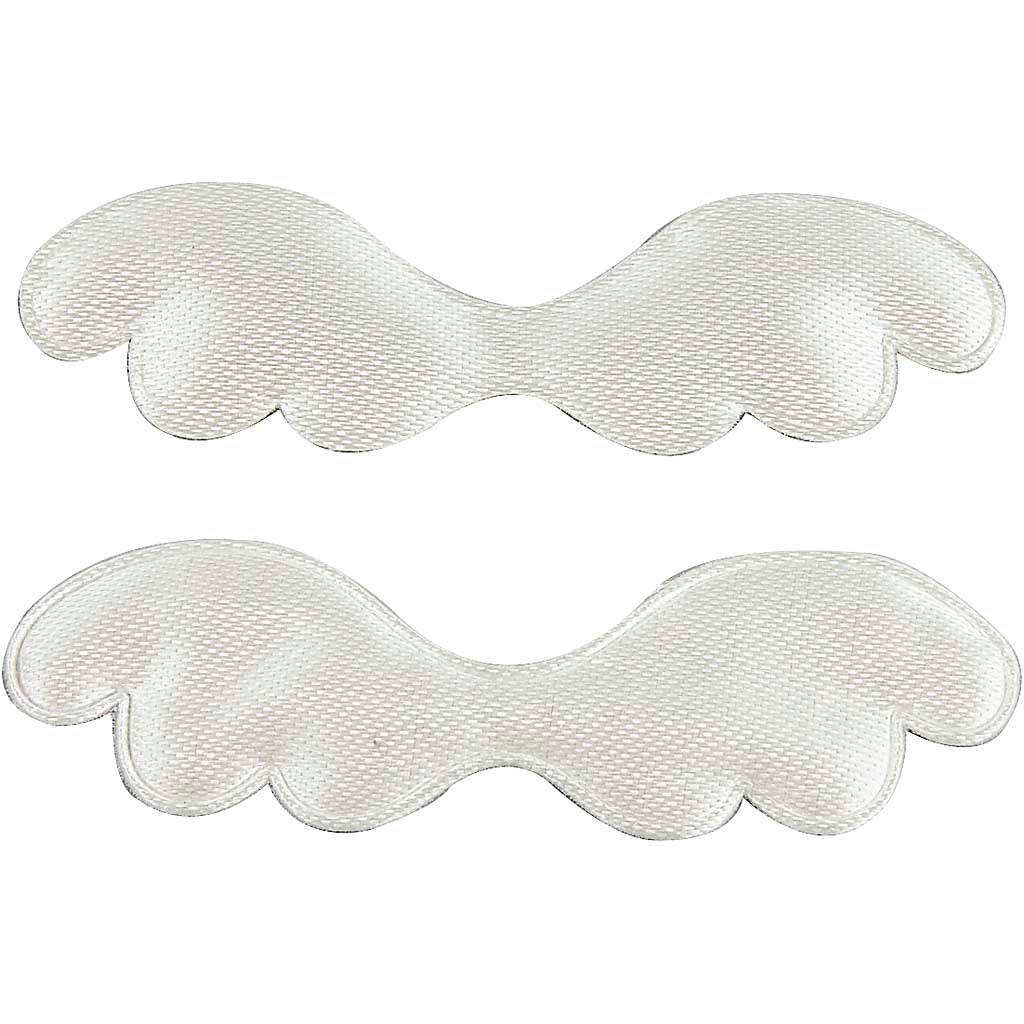Creativ company stoffen vleugels, b: 7 cm, 50 stuk 1 doos