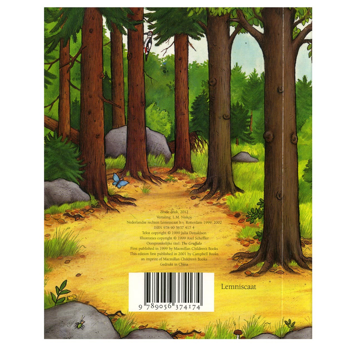 Centraal boekhuis de gruffalo karton editie