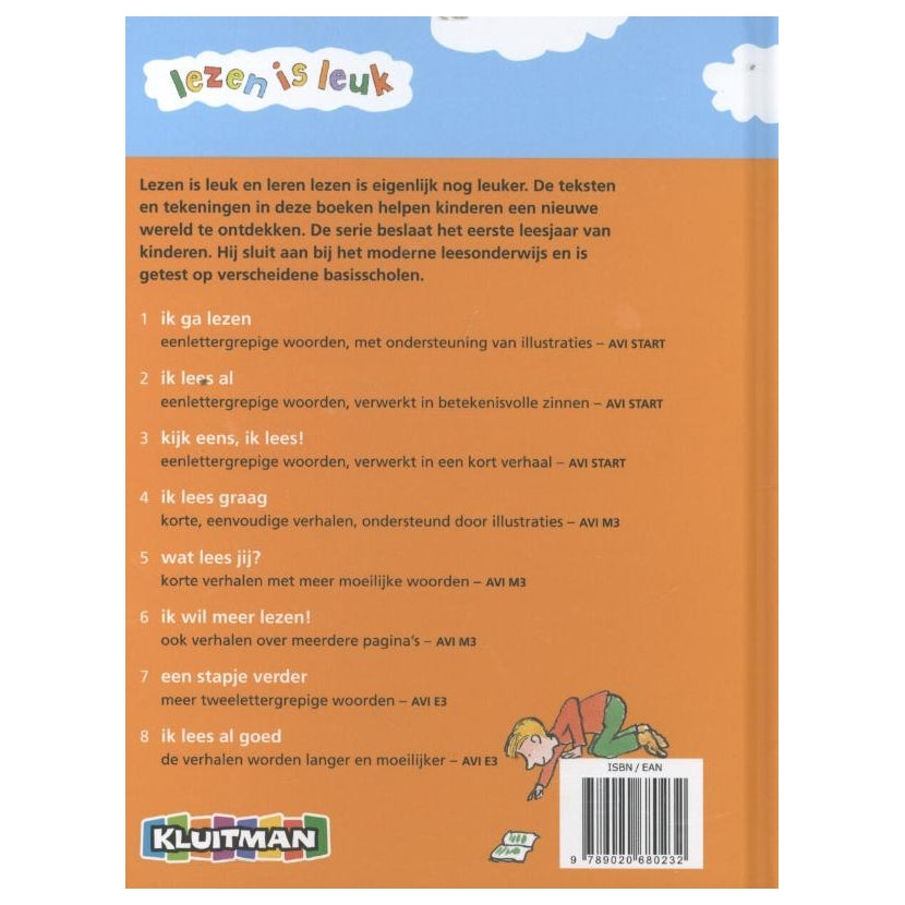 Uitgeverij kluitman lezen is leuk - kijk eens ik lees avi-start