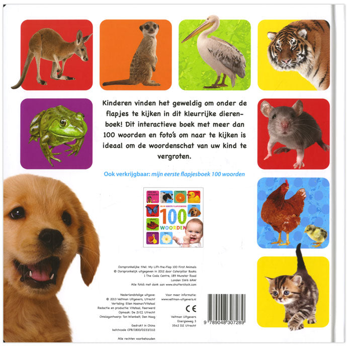 Mijn eerste flapjesboek 100 dieren