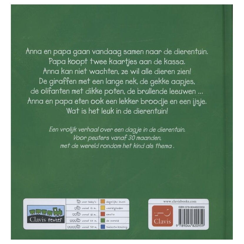 Centraal boekhuis anna in de dierentuin
