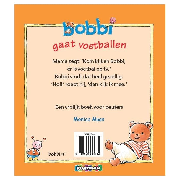 Uitgeverij kluitman bobbi gaat voetballen