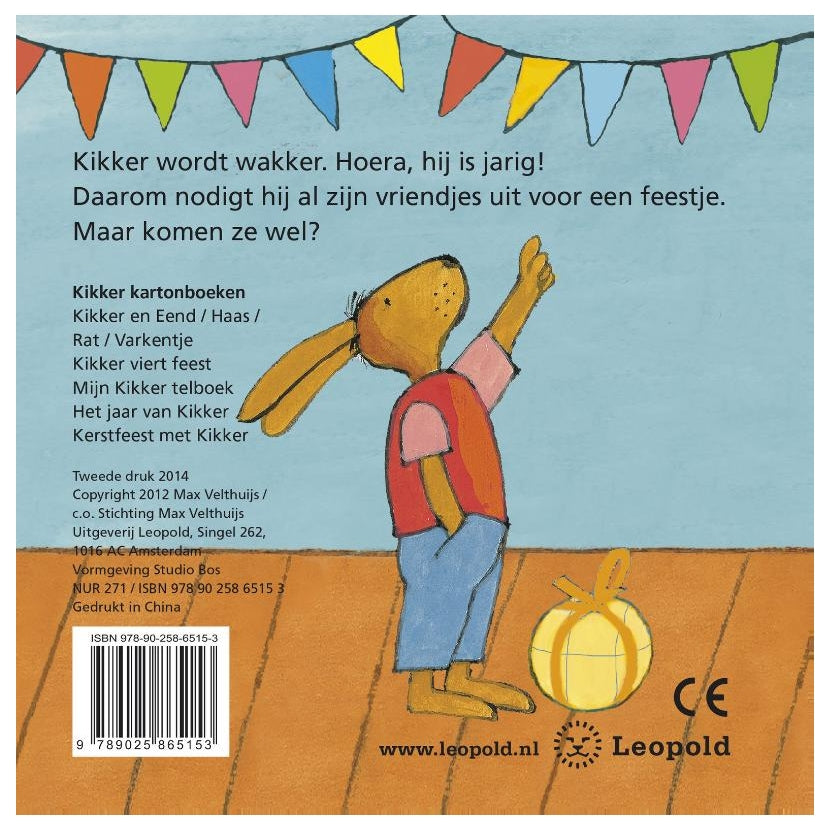 Centraal boekhuis kikker is jarig