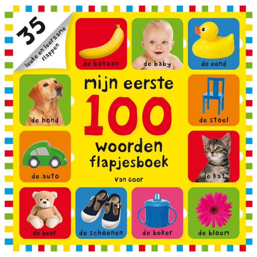 Centraal boekhuis mijn eerste 100 woorden flapjesboek