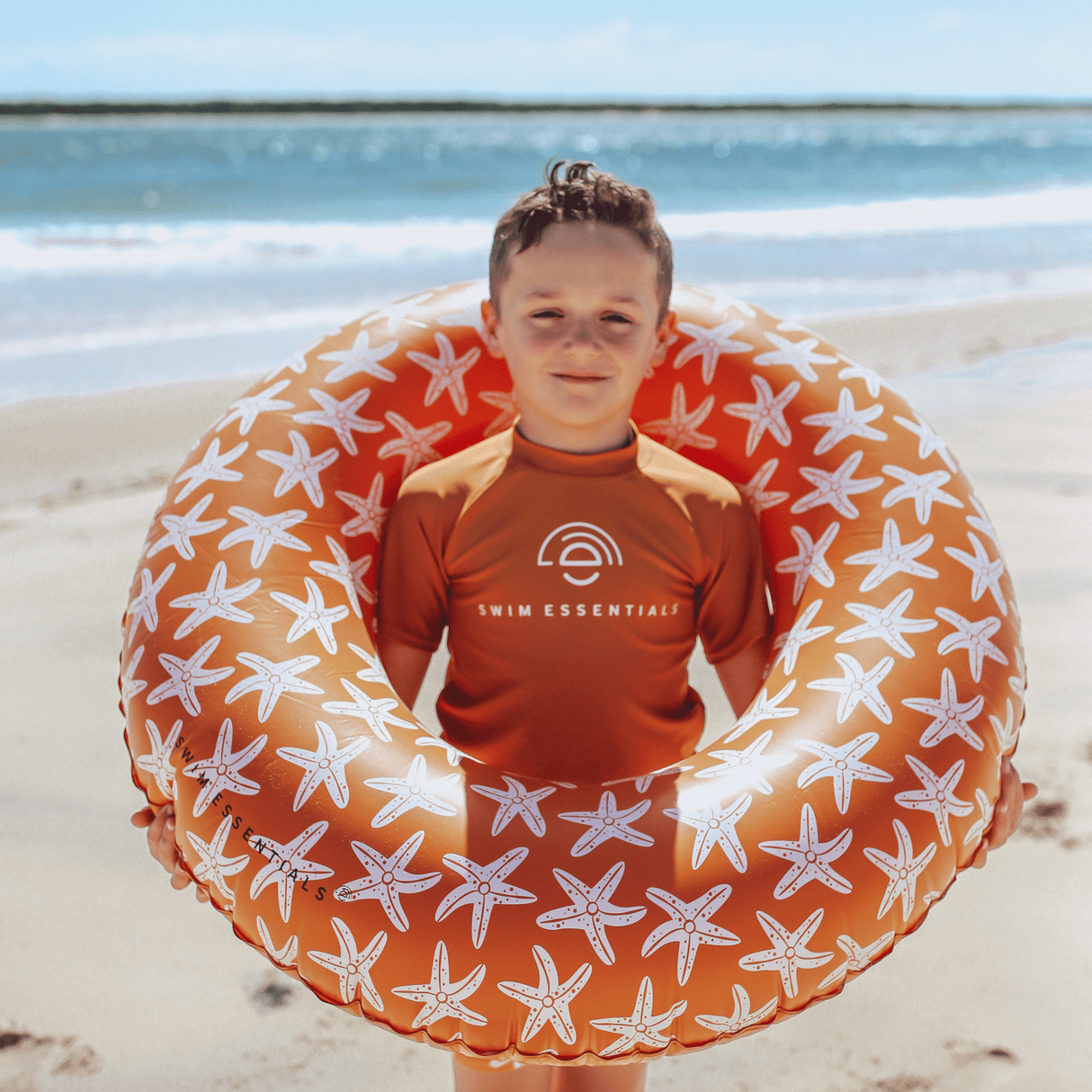 Seastar | oranje zwemband ø 90 cm