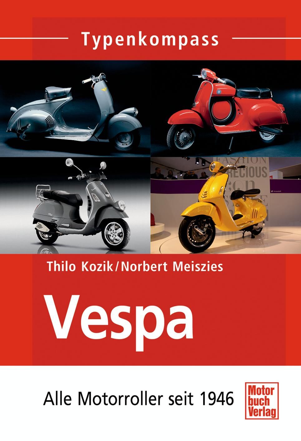 Motorbuch-verlag boek type kompassen book type compass vespa ab 1946