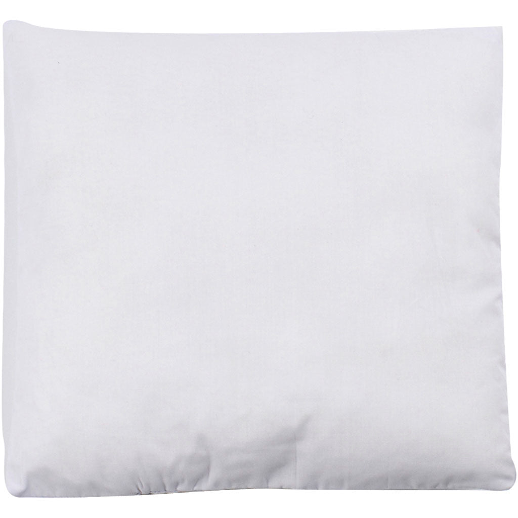 Creativ company gevuld kussen, afm 24x24 cm, wit, 1 stuk