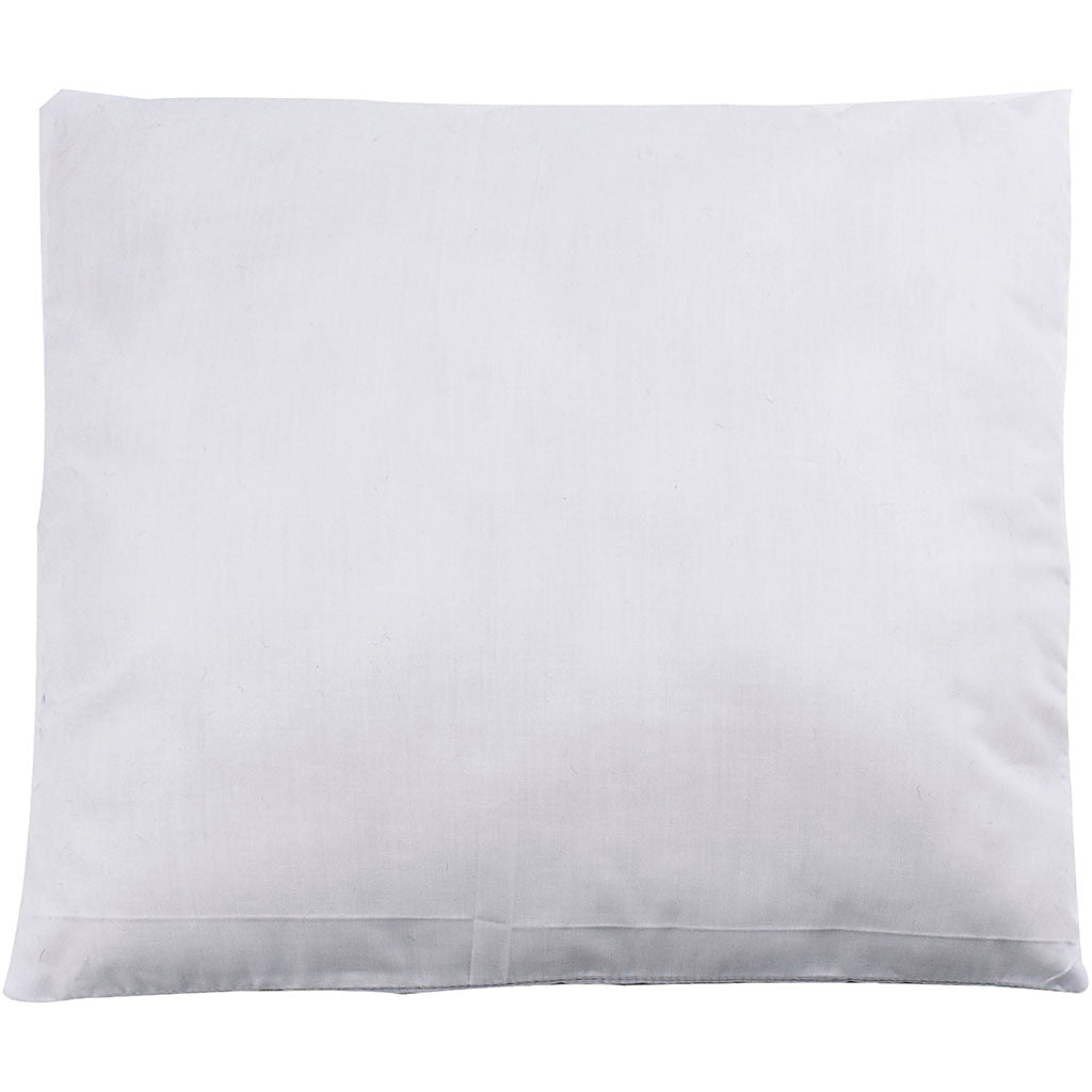 Creativ company gevuld kussen, afm 40x40 cm, wit, 1 stuk