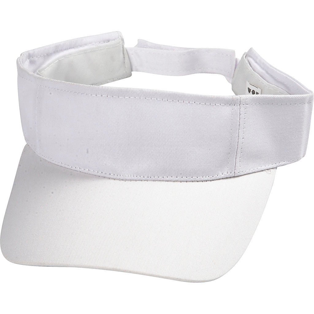 Creativ company zonneklep, afm 56 cm, wit, 1 stuk