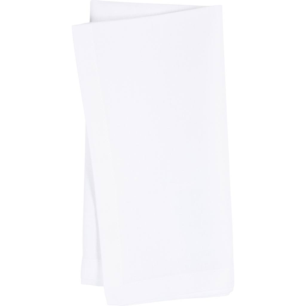 Creativ company textiel servetten, afm 42x42 cm, 145 gr, wit, 4 stuk 1 doos