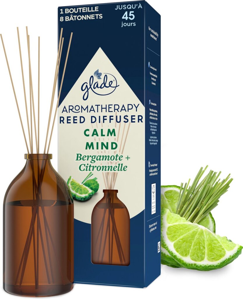 Diversen glade aromatherapie kalme geest geurstokjes 80ml