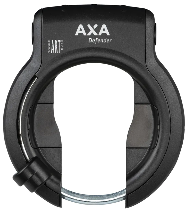 AXA Defender frameslot, 12 beveiligingsniveau, ART 2 sterren,  flexibele bevestiging, mat zwart