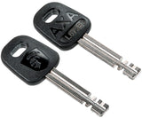 Axa kettingslot linq 180 9.5 - zwart