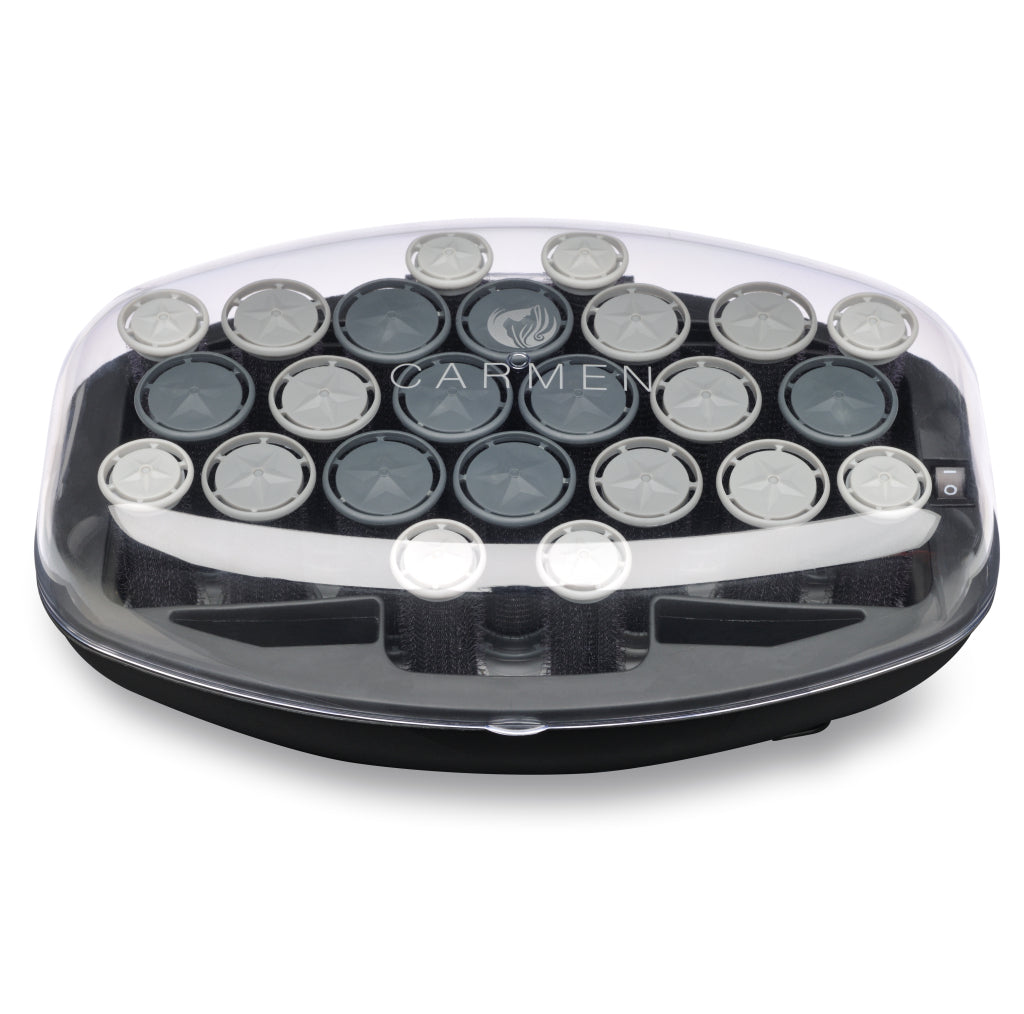 Carmen c-5040 pro roller set zwart grijs wit