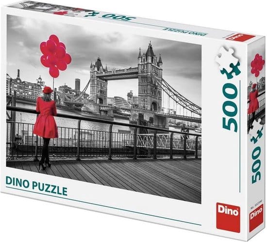 Dinotoys dino puzzel- puzzel van london - 500 stukjes