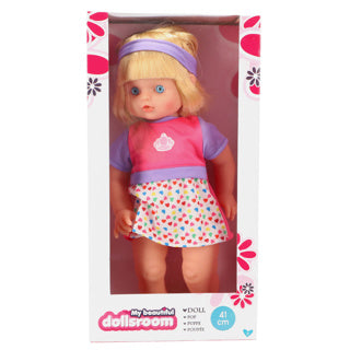 My beautiful dolls room pop 41cm met haar
