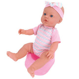 My beautiful dolls room pop 43 cm drink plas met 9 accessoires dolls room