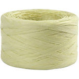 Creativ company papier raffia garen, b: 7-8 mm, lichtgroen, 100 m 1 rol
