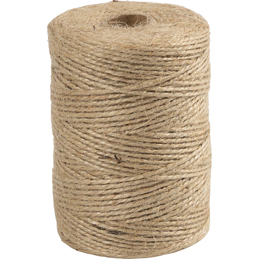 Creativ company natuurlijk touw, dikte 2 mm, 180 m 1 rol