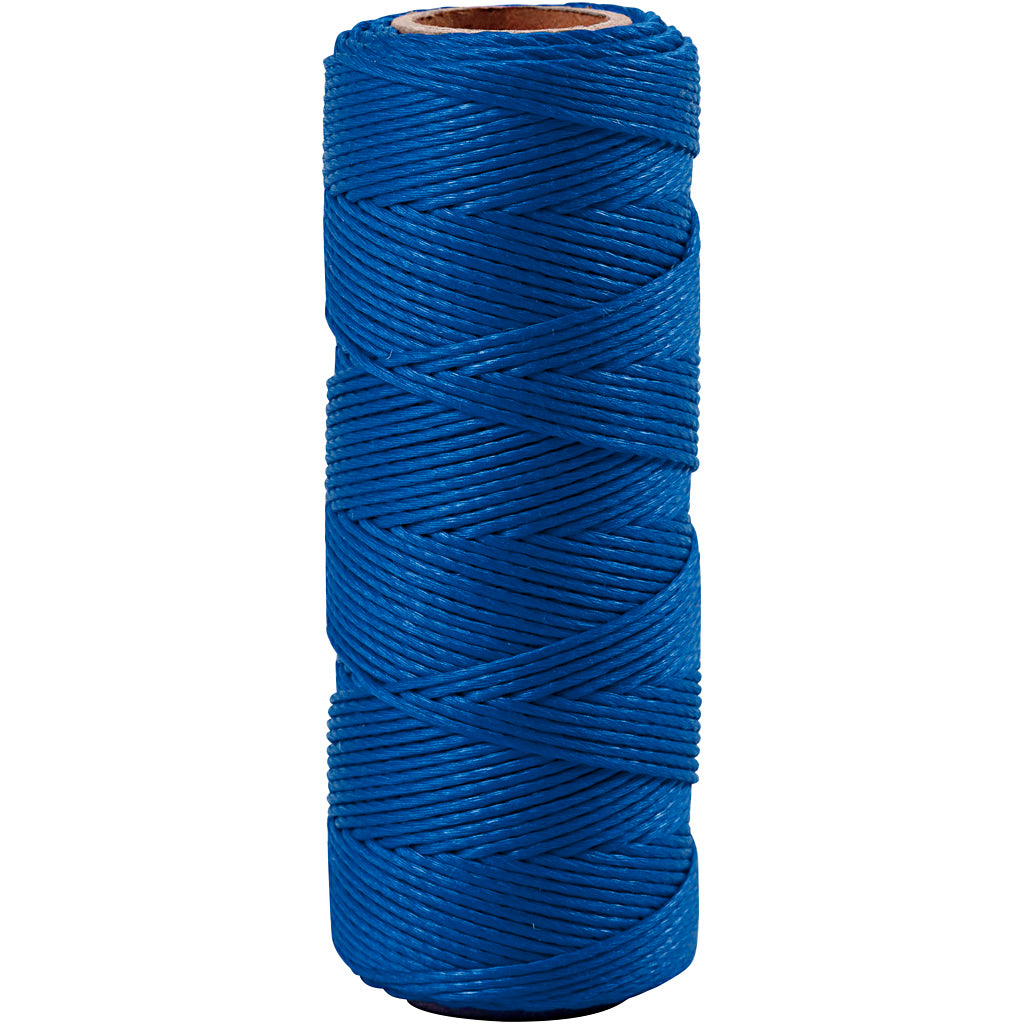 Creativ company bamboekoord, dikte 1 mm, blauw, 65 m 1 rol