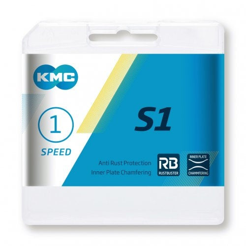KMC Stadsfiets Fixed Gear Fietsketting 112 schakels zilver