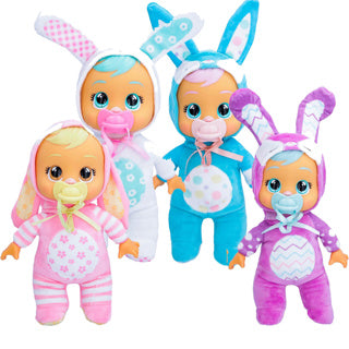 Abi cry bes tiny cuddles bunnies 6 assorti