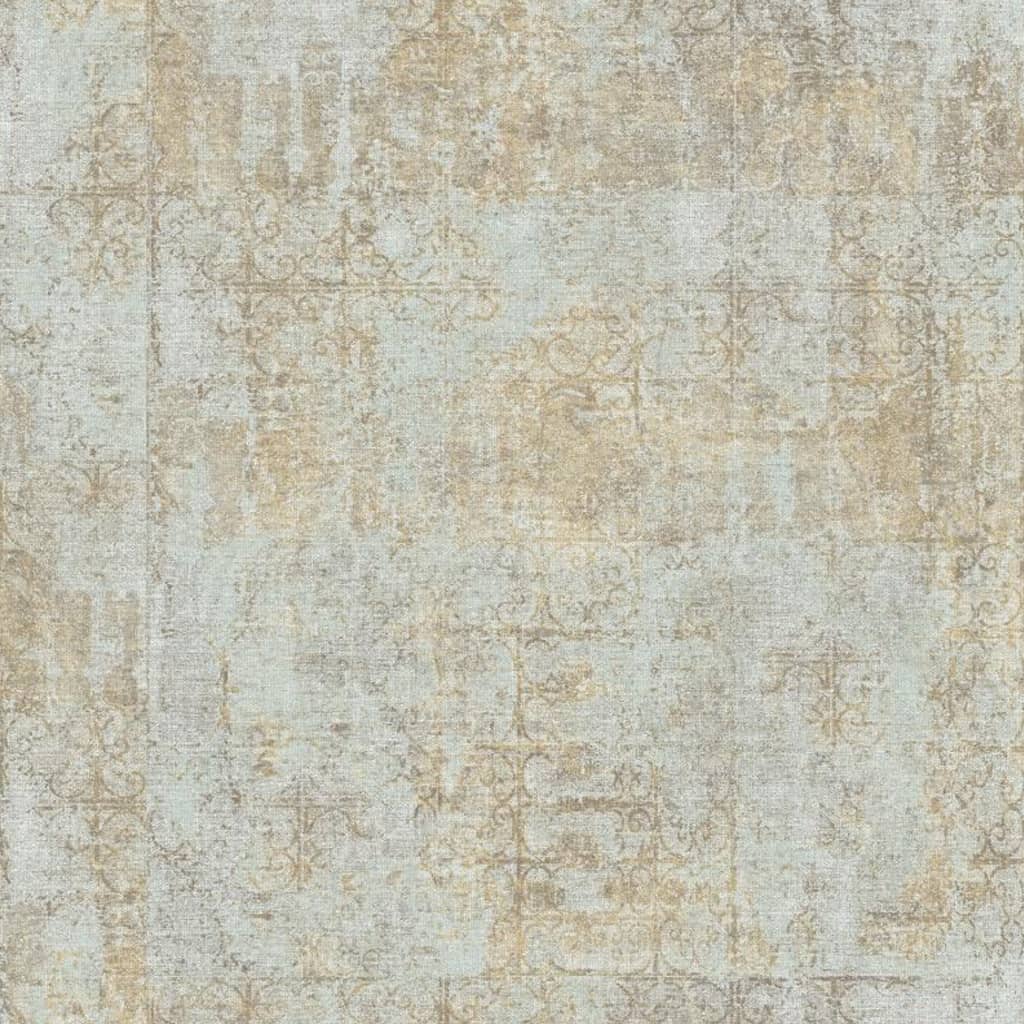 Noordwand behang vintage oud tapijt beige