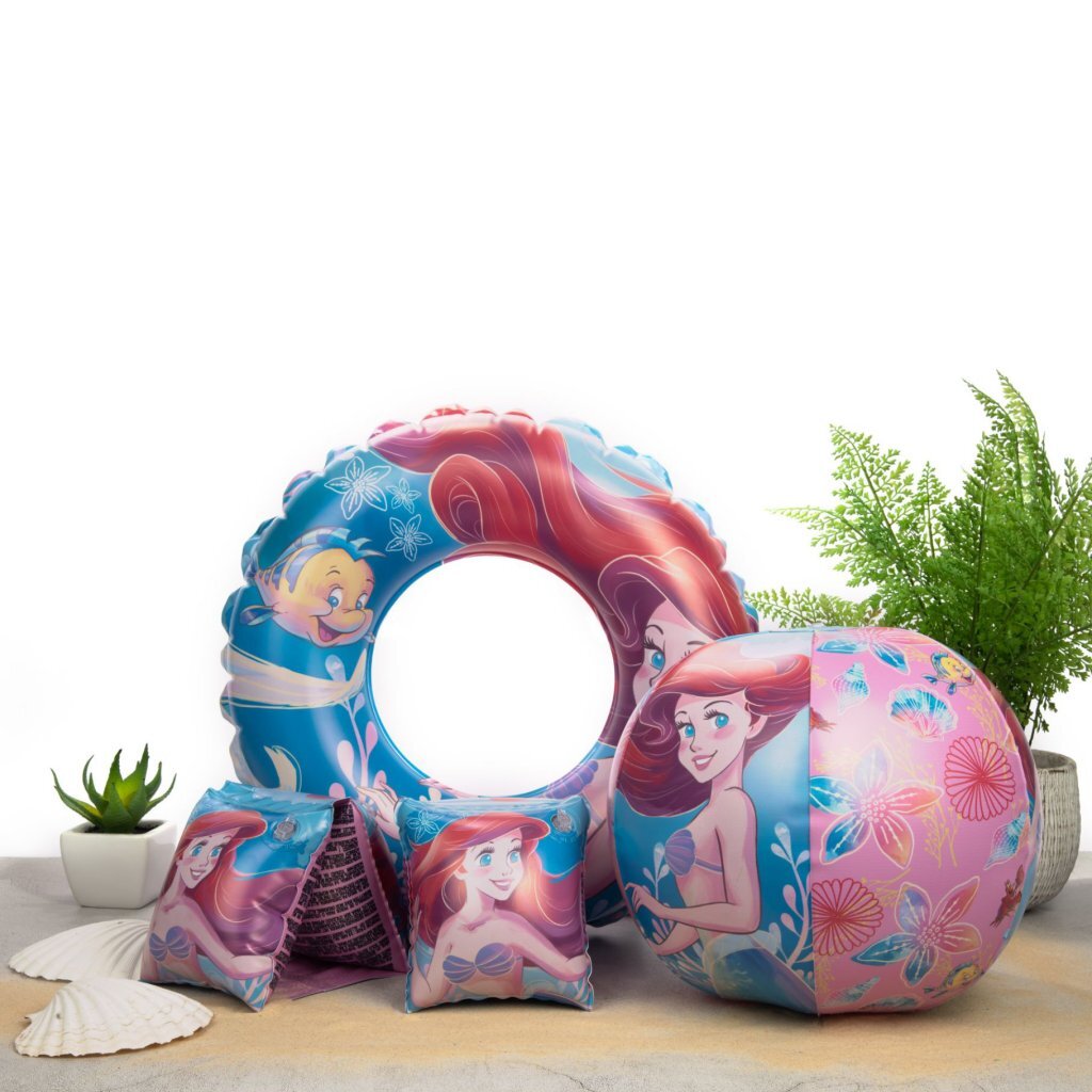 Disney zwemset (vleugels, ring en bal) ariel
