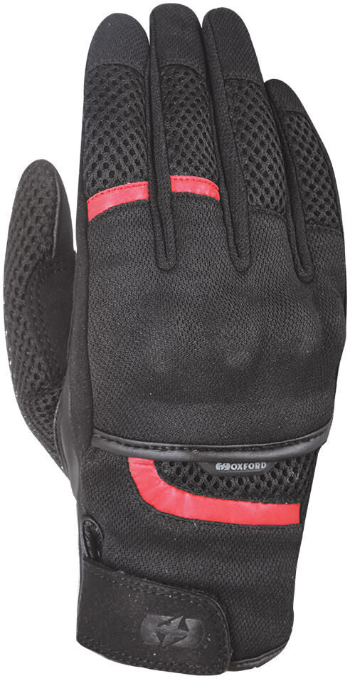 Oxford handschoen brisbane air glove brisbane air size xxl 11 black red