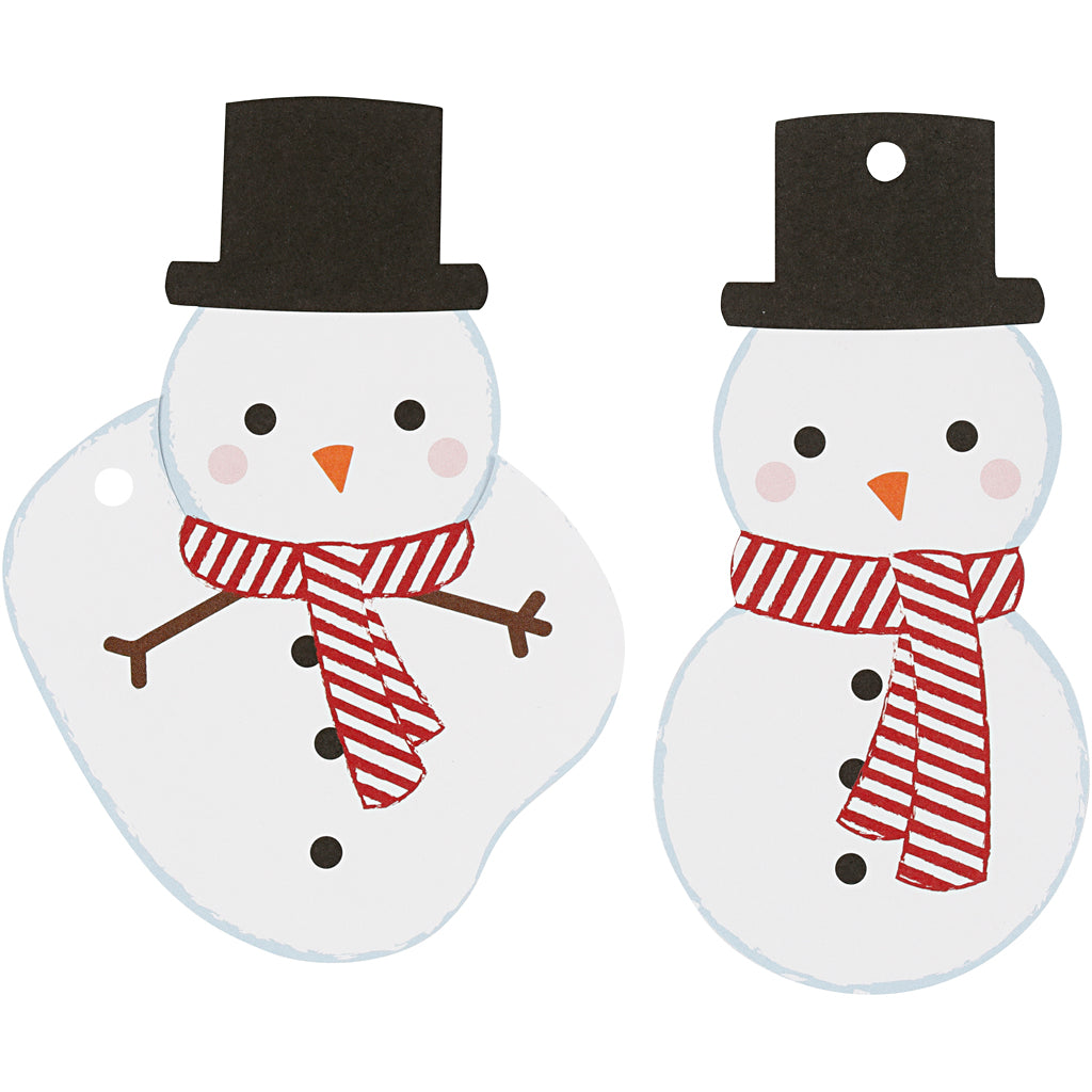 Creativ company cadeaulabels, afm 11,8x6 cm, 350 gr, 10 stuk 1 doos