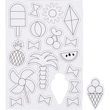 Kleur je eigen Magneten - Zomer