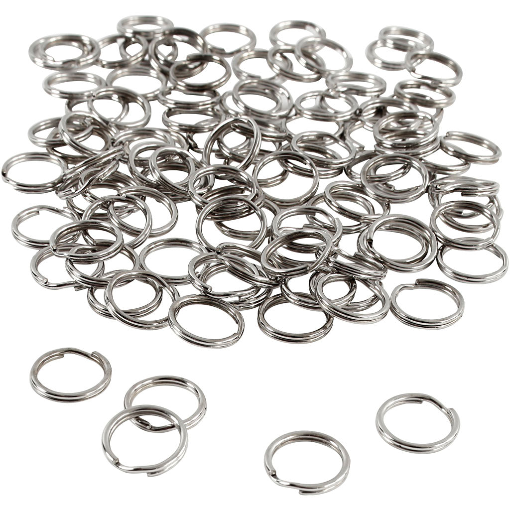 Creativ company sleutelhangers, d 12 mm, 100 stuk 1 doos