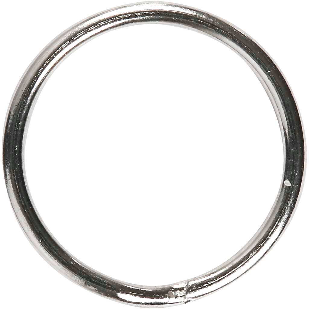 Creativ company sleutelhangers, d 15 mm, 10 stuk 1 doos
