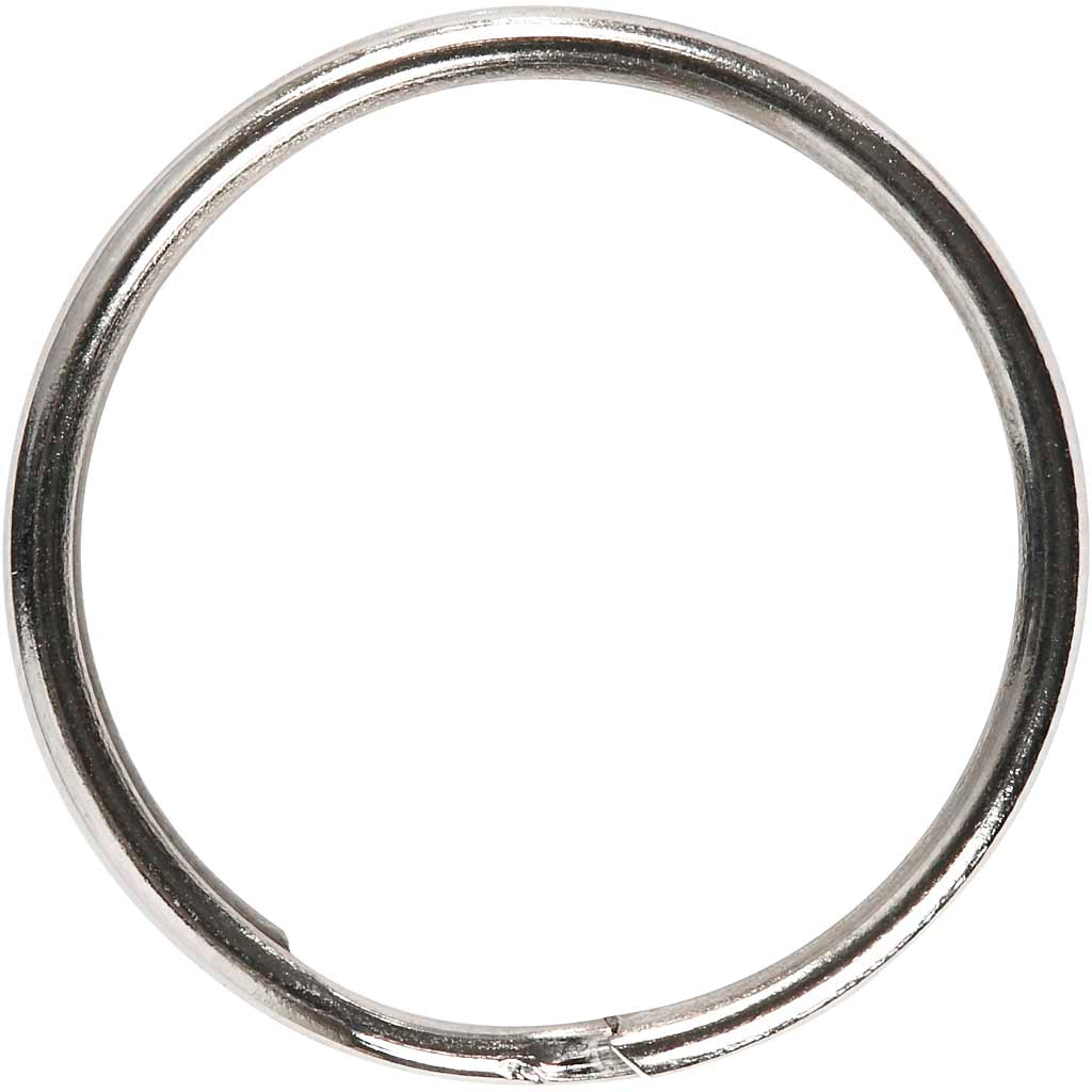 Creativ company sleutelhangers, d 20 mm, 8 stuk 1 doos