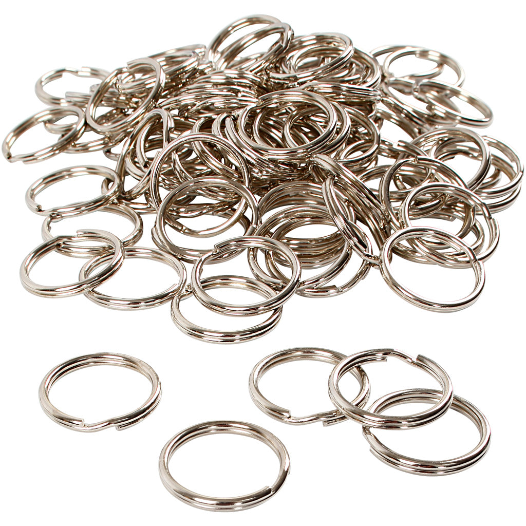 Creativ company sleutelhangers, d 25 mm, 100 stuk 1 doos
