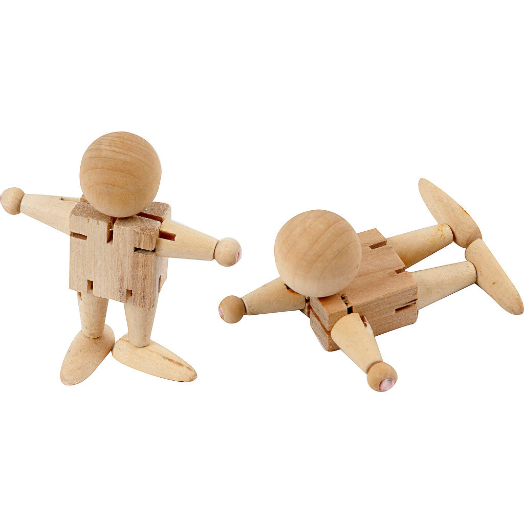 Creative company elastiekfiguur, h: 8 cm, 5 stuk 1 doos