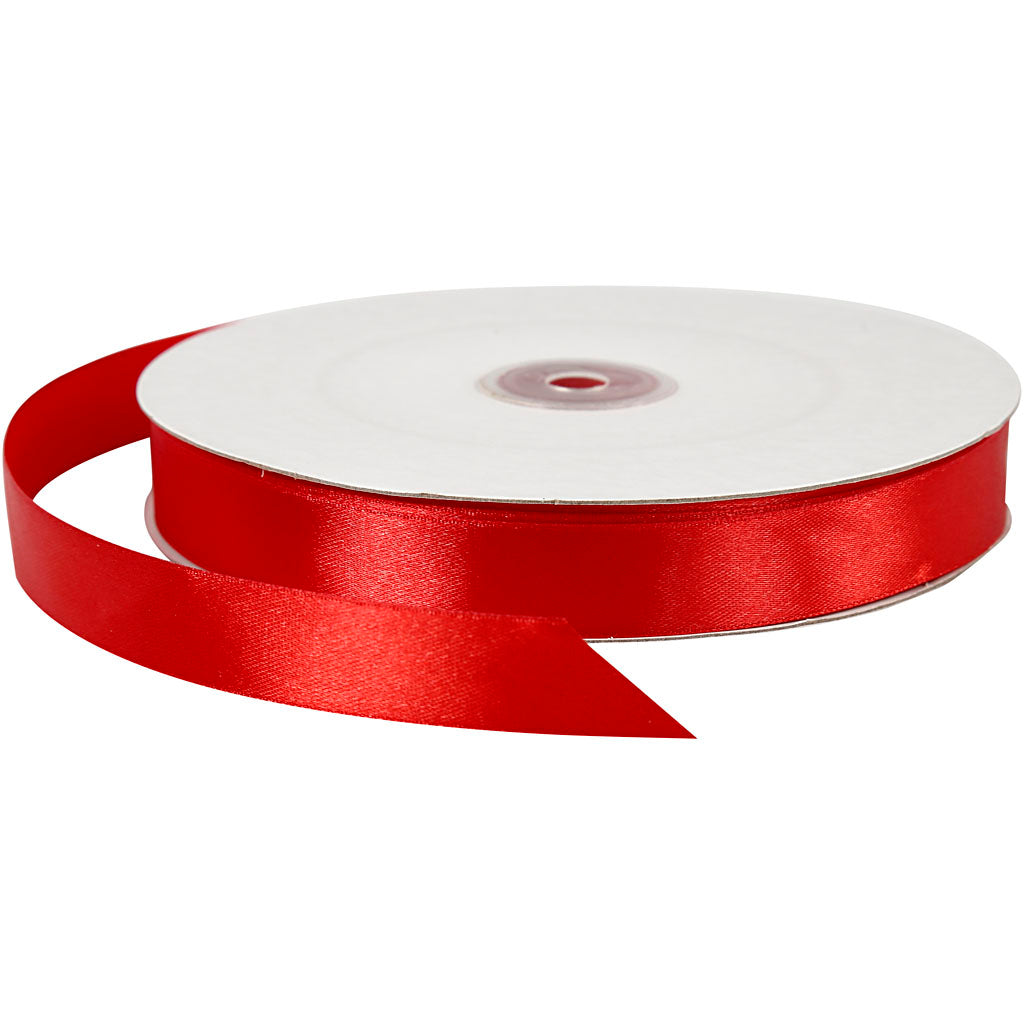 Creativ company satijnlint, b: 20 mm, rood, 100 m 1 rol