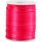 Creativ company satijnkoord, dikte 2 mm, roze, 50 m 1 rol