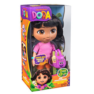 Dora pop 30 cm met geluid