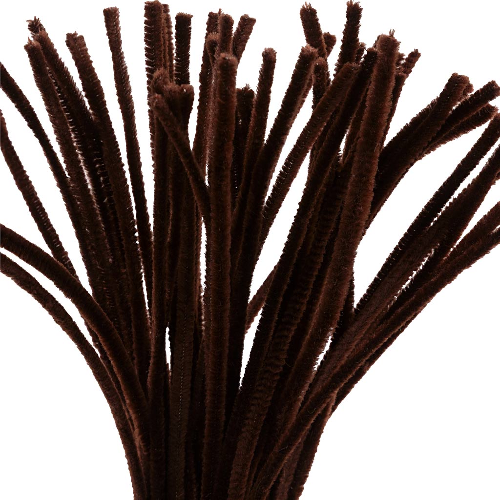 Chenille Bruin 30cm, 50st.