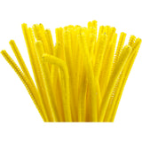Chenille Geel 30cm, 50st.