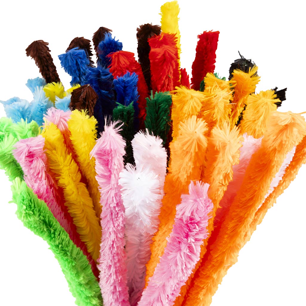 Creativ Company Chenille Draad Kleur 45cm, 60st.