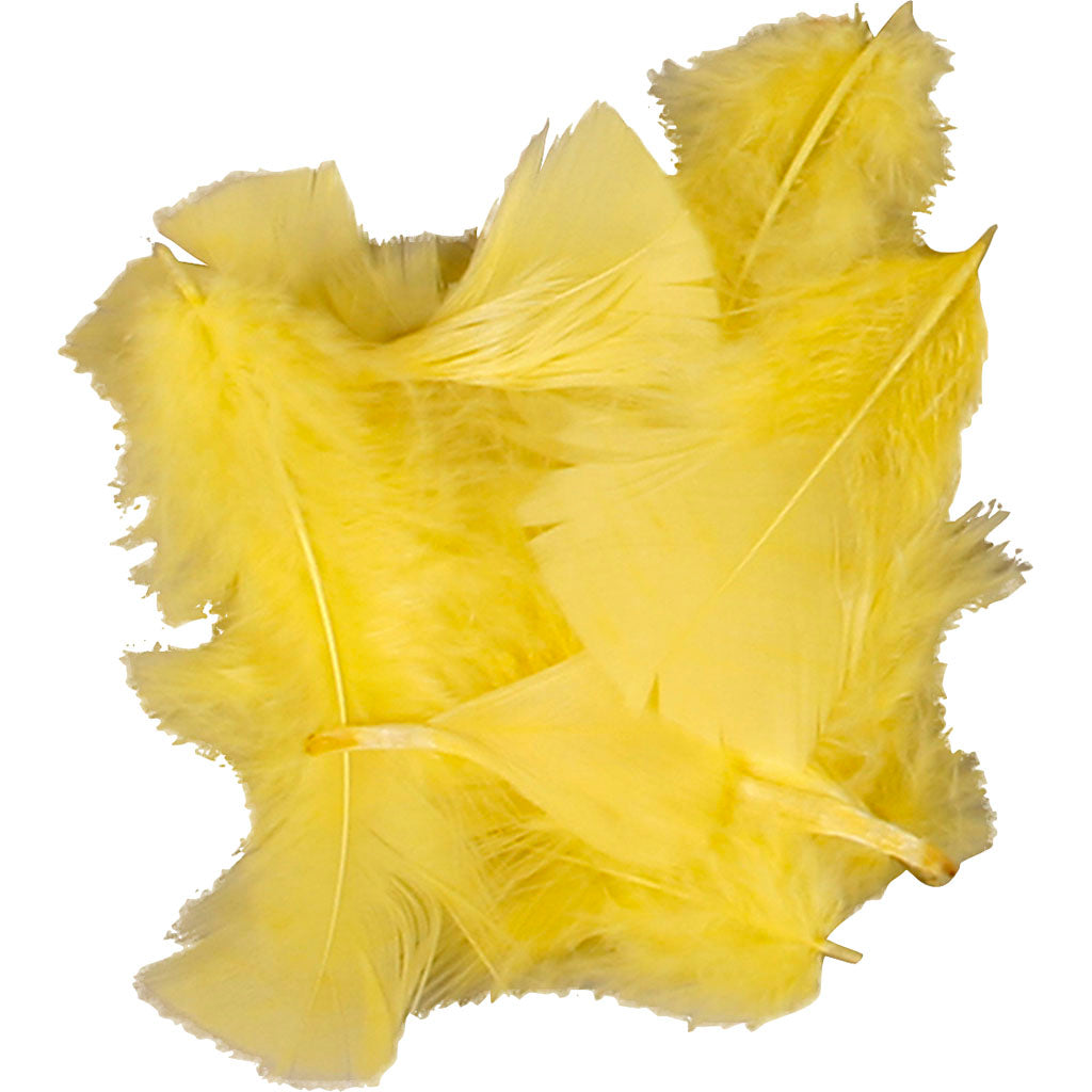 Creativ company dons, afm 7-8 cm, ca. 3750 stuk, geel, 500 gr 1 doos
